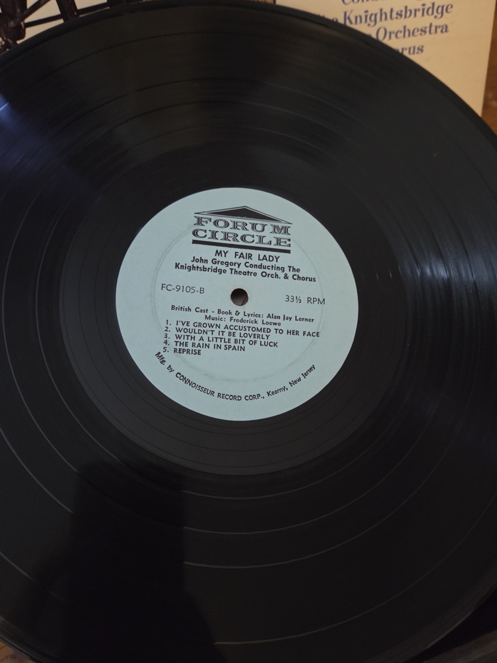 Vintage Record: My Fair Lady Vinyl LP Vintage Musical Soundtrack - Picture 3 of 4